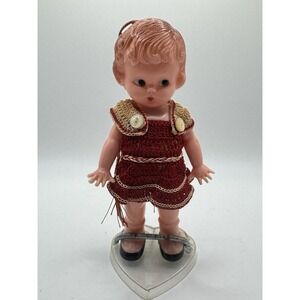 Vintage‎ Knickerbocker Celluloid Cutie Girl Doll